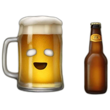 Chat bière emoji