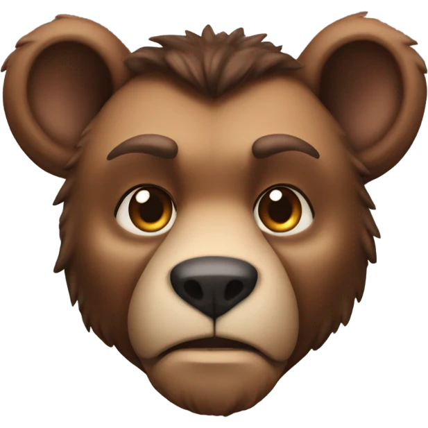 Human bear emoji