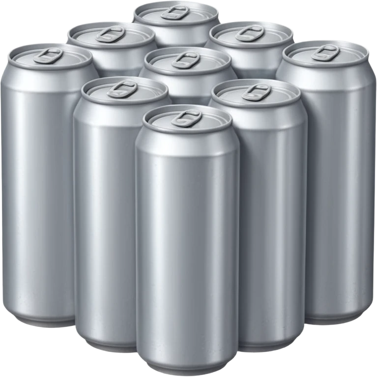 stack of many beer cans emoji