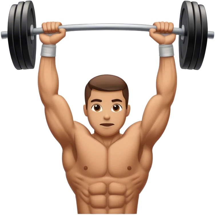 overhead shoulder press emoji