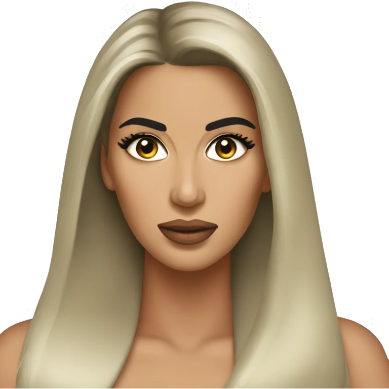 Kim kardahsian  emoji