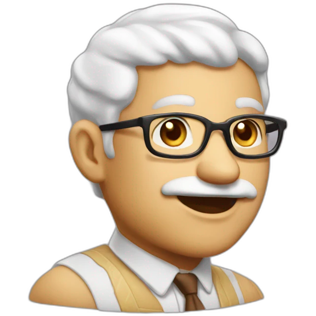 Papa gelato emoji
