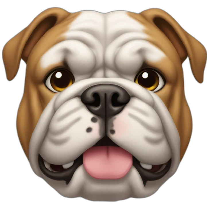 bulldog emoji