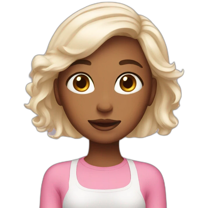 girl doingskincare emoji