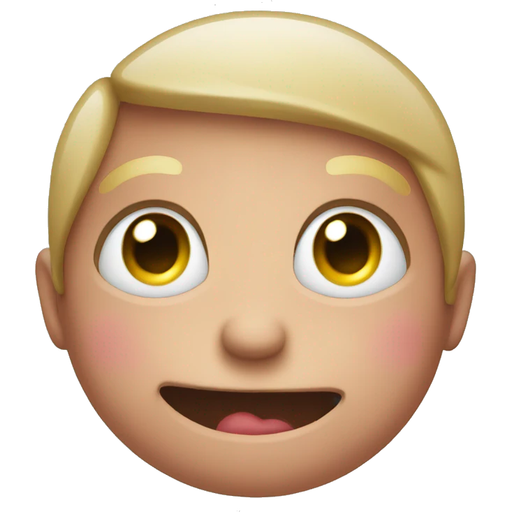 Emoji rolling their eyes while blushing  emoji