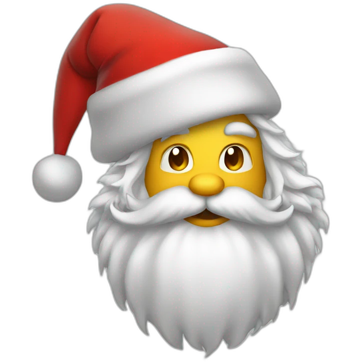 Dragon Santa Claus emoji