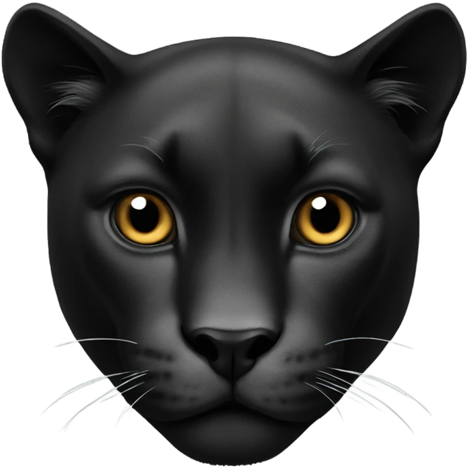 Animal pantera negra emoji