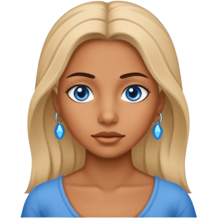 female slave with blue eyes emoji