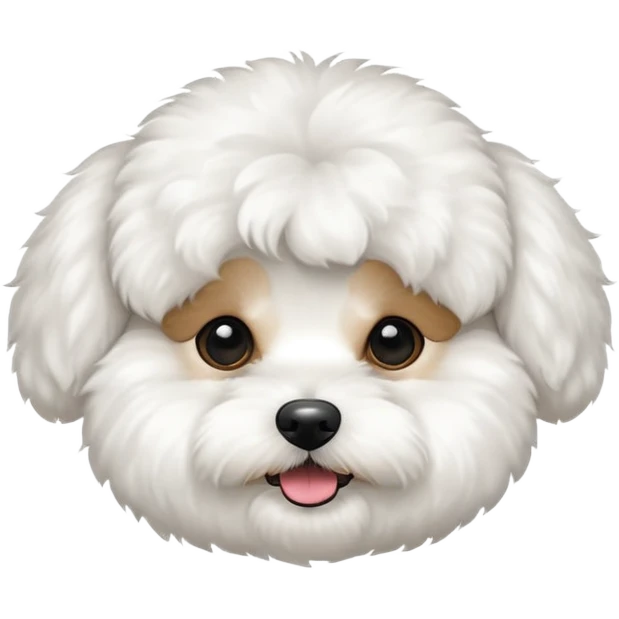 Bichon Dog emoji