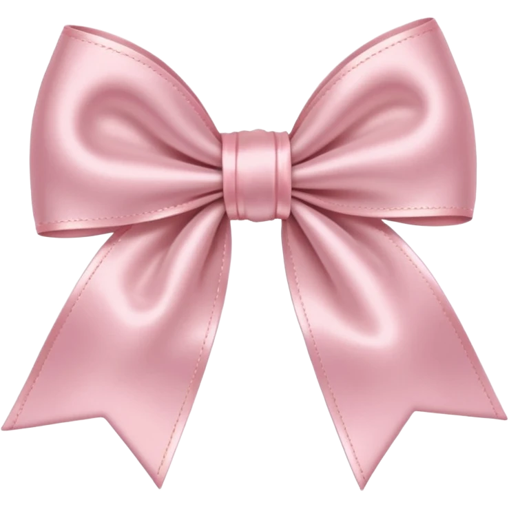 light pink bow emoji