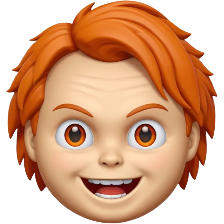 Un emojin de chuky emoji