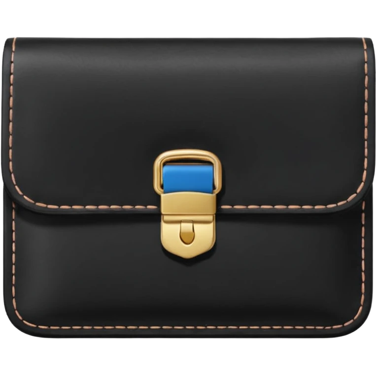 simple black wallet emoji