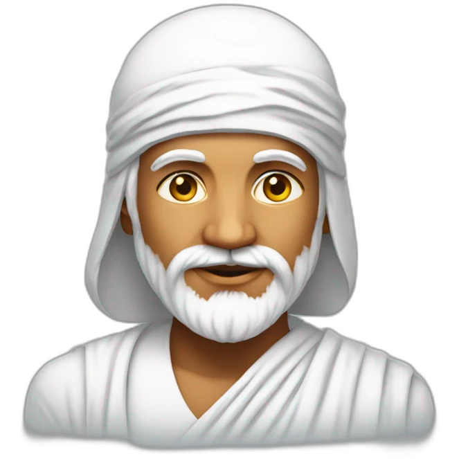 Sai Baba in a man emoji