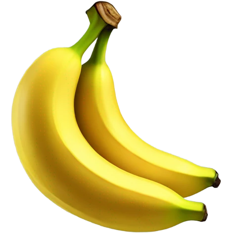 gold banana emoji