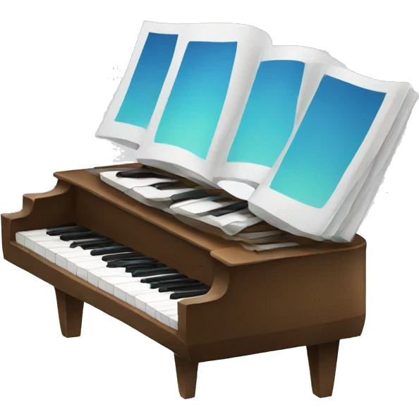 piano keyboard emoji
