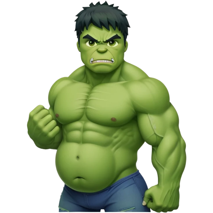 pregnant hulk emoji