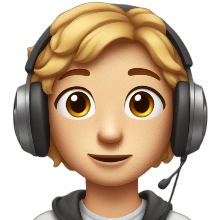 freckle-with-earphone emoji