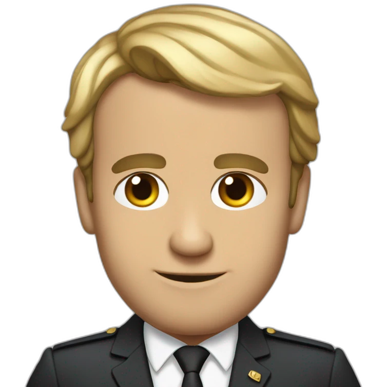 emannuel macron emoji