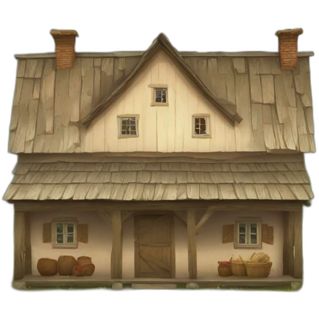 old latvian farmsted emoji