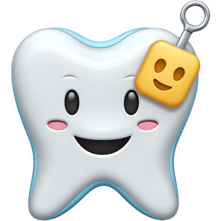 Bite en plastique emoji