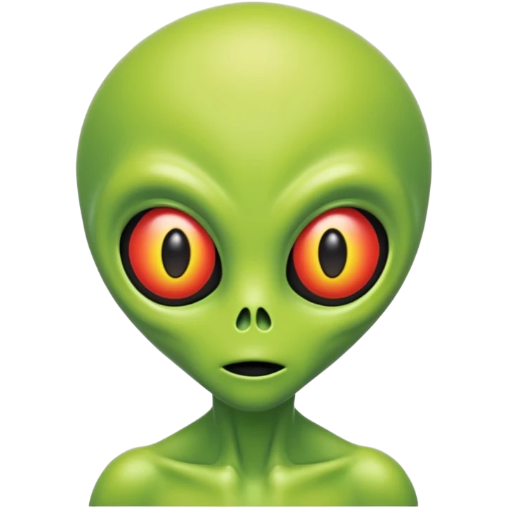 Acid blooded Alien emoji