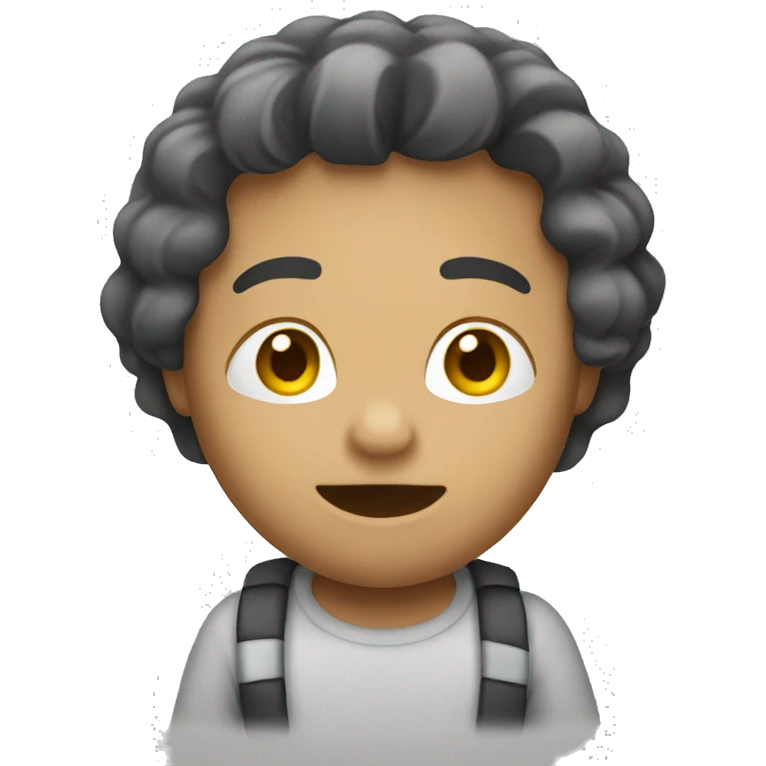 emoji looking close to screen hello emoji