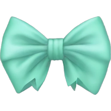 Aesthetic bow  emoji