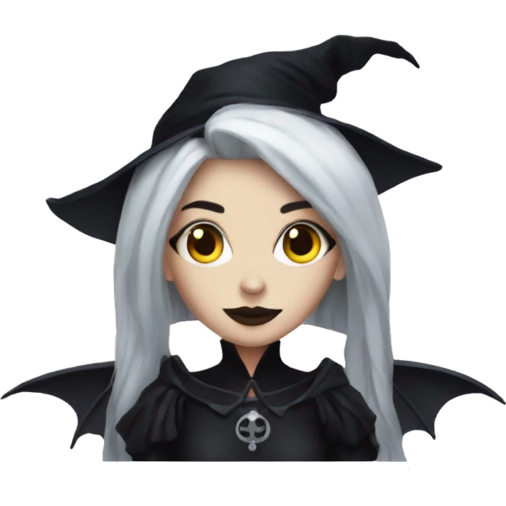 goth witch emoji