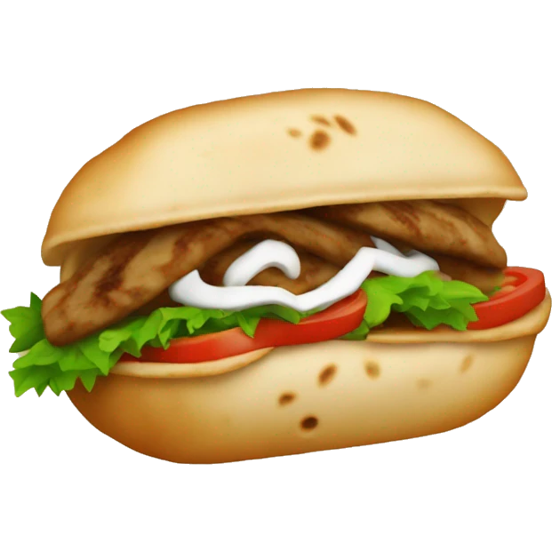 Greek gyro Greek style emoji