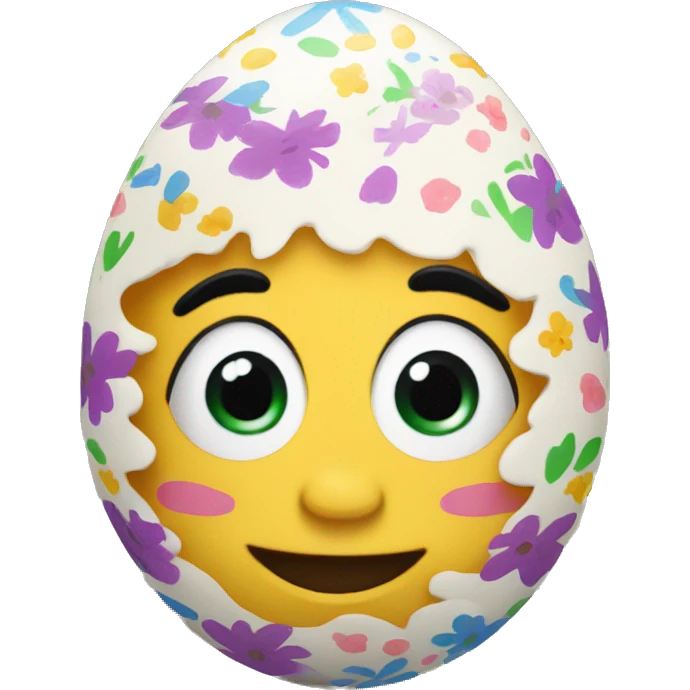 painted easter egg emoji