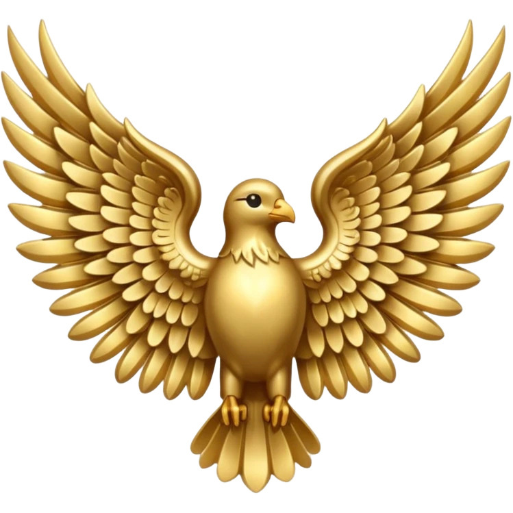 "K" between two wings emoji