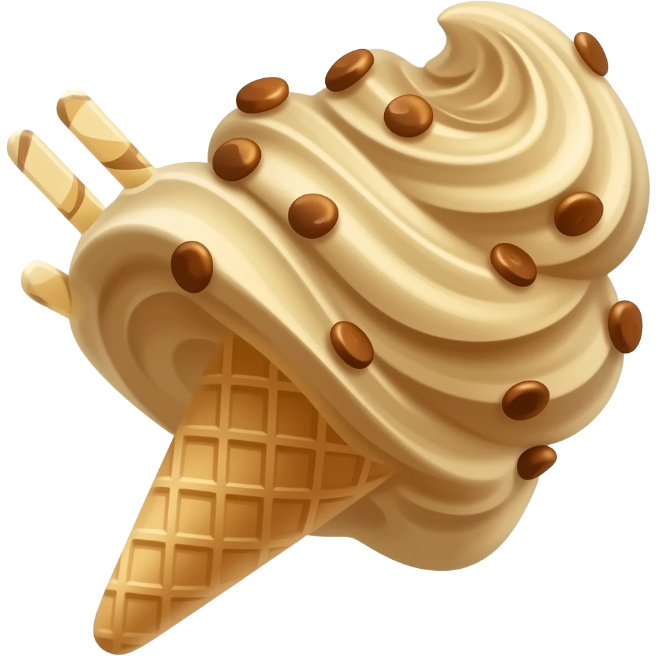 Toffy ice cream emoji