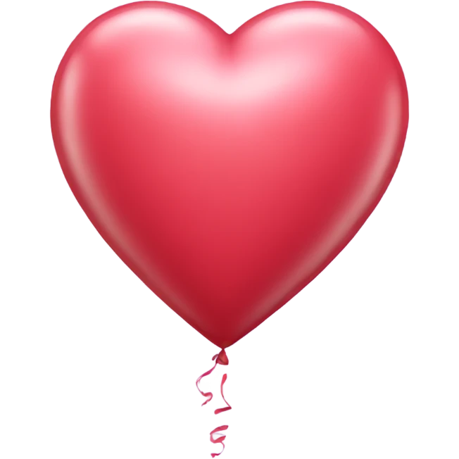 Heart balloon  emoji
