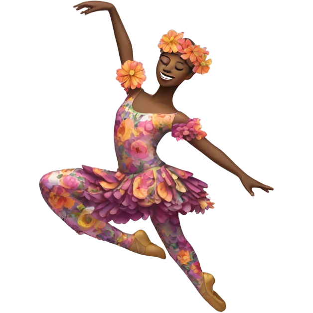flower dancer  emoji