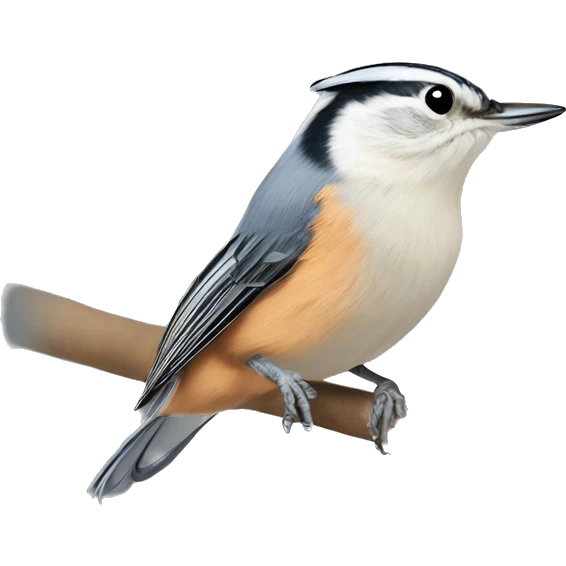 white-breasted nuthatch emoji