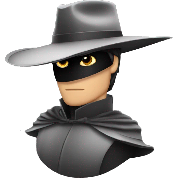 zorro watching emoji