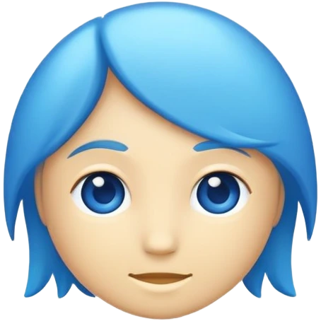 blue emoji