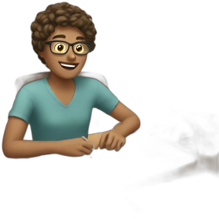 study at home emoji