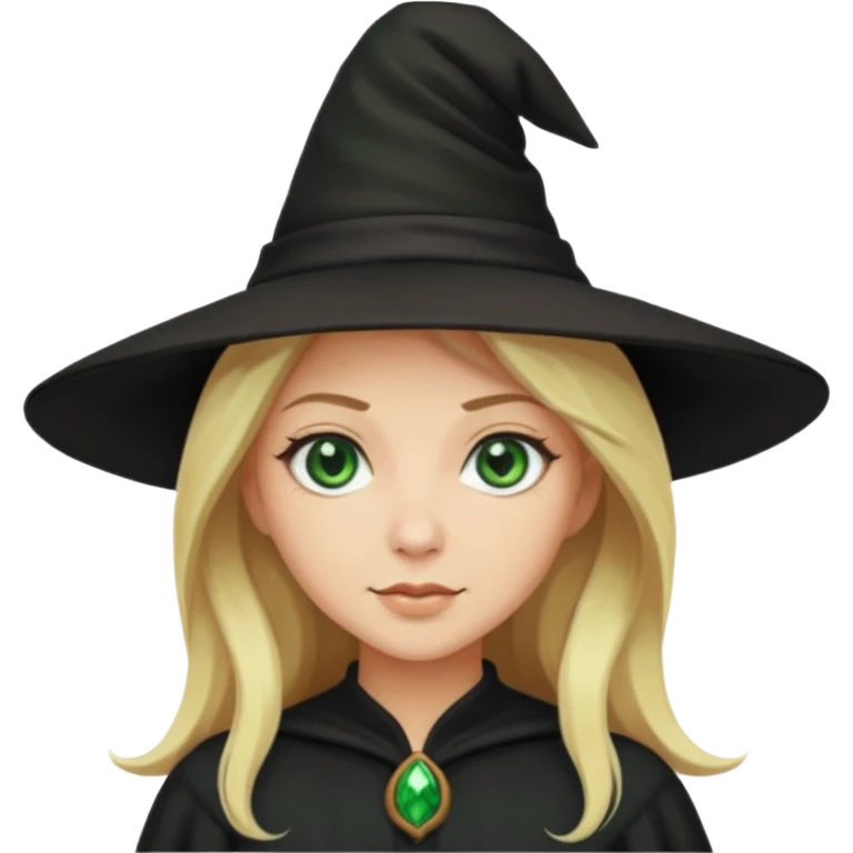 witch with blonde hair emoji