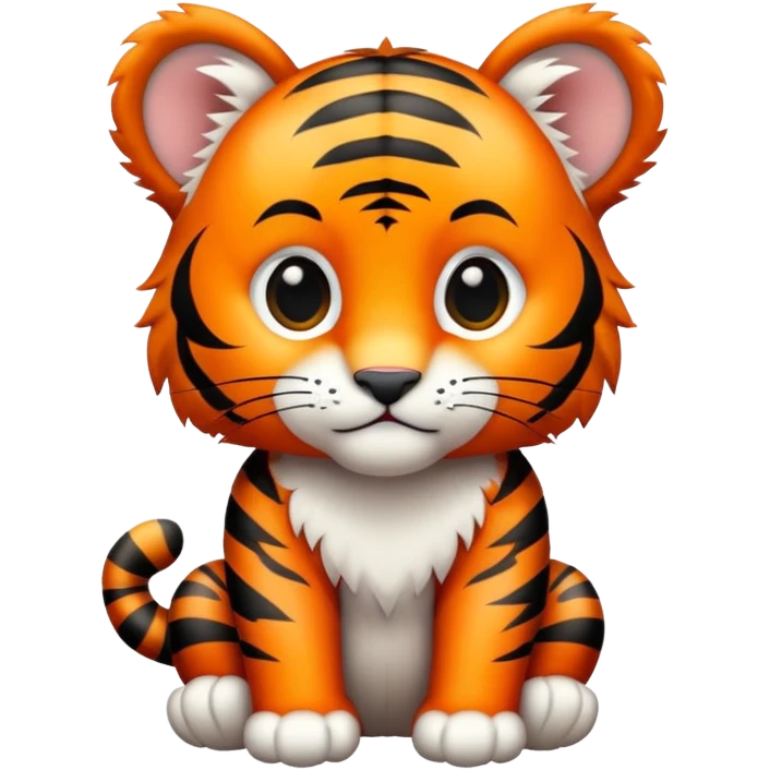 Baby tiger emoji