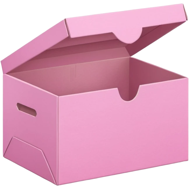 Pink packaging for accessories  emoji