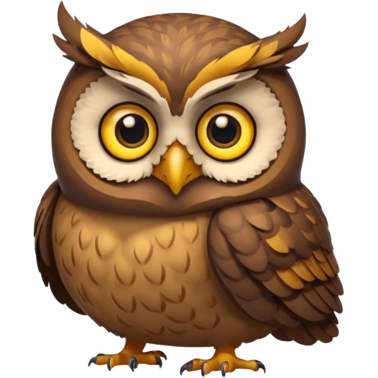 şişko baykuş emoji