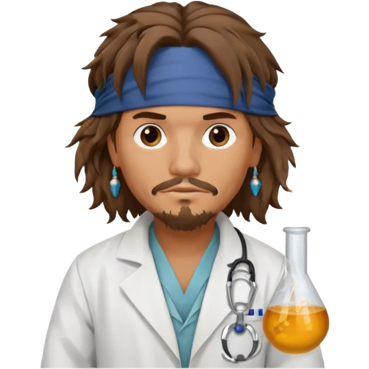 jack sparrow scientist emoji