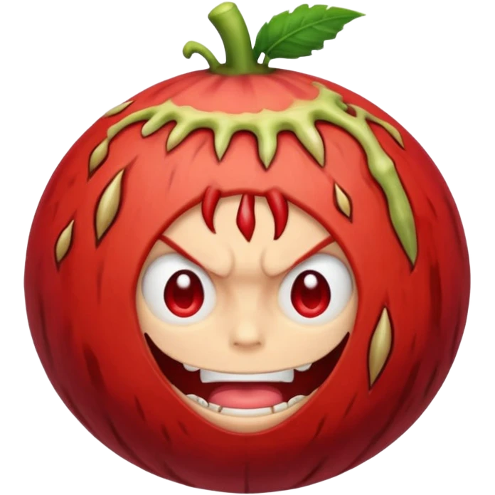 Luffy davil frut for One piece  emoji