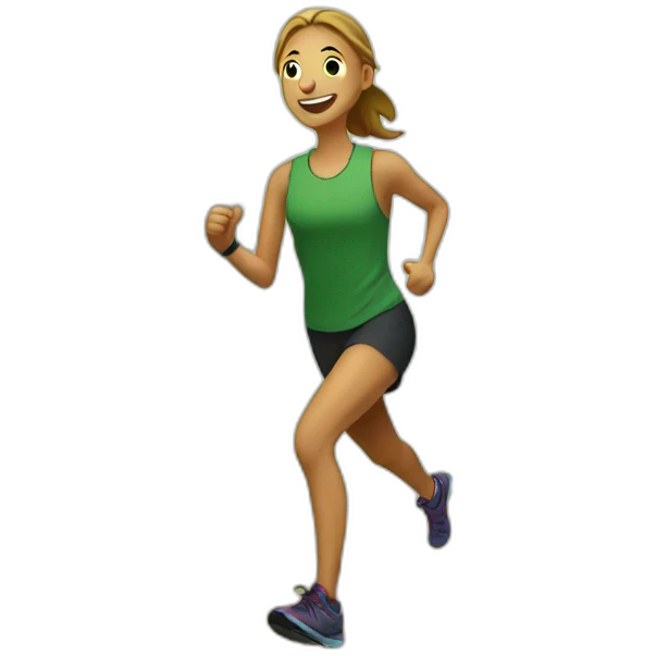 trail running emoji
