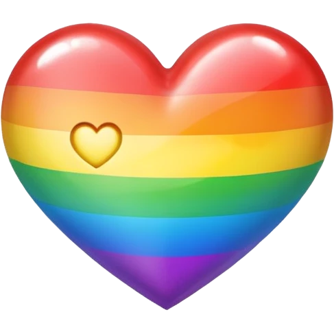 bisexual pride heart emoji