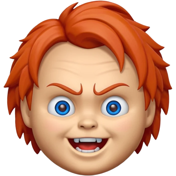 Un emojin de chuky emoji