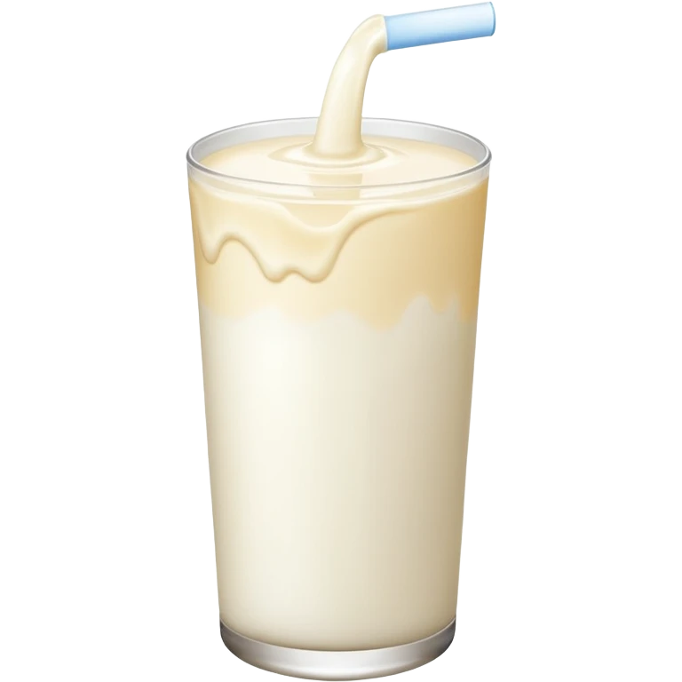 A squirt of milk emoji