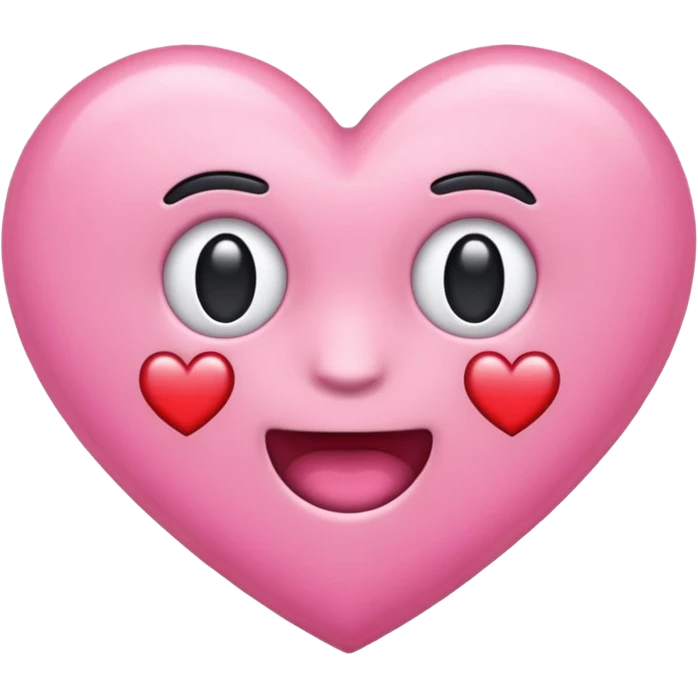 dumble emoji heart pink colour emoji