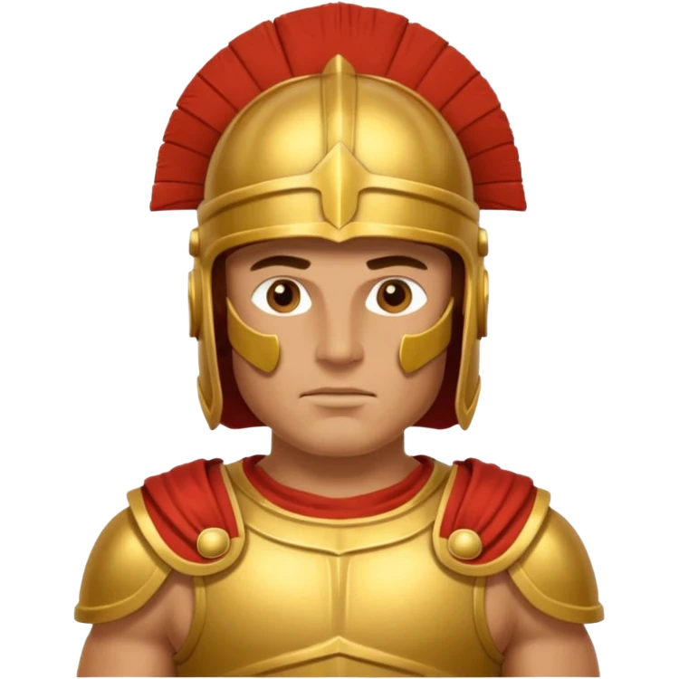 roman conqueror without any weapon or shield  emoji